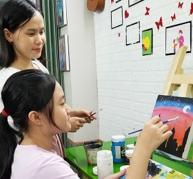 Lớp dạy vẽ thiếu nhi quận 3 phát triển tài năng hội họa cho trẻ