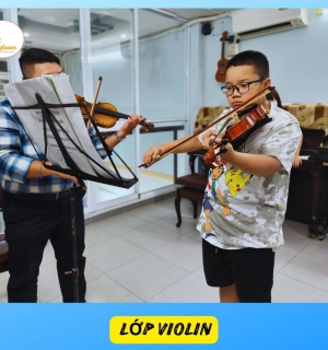 Địa chỉ lớp học violin cho bé uy tín tại TPHCM