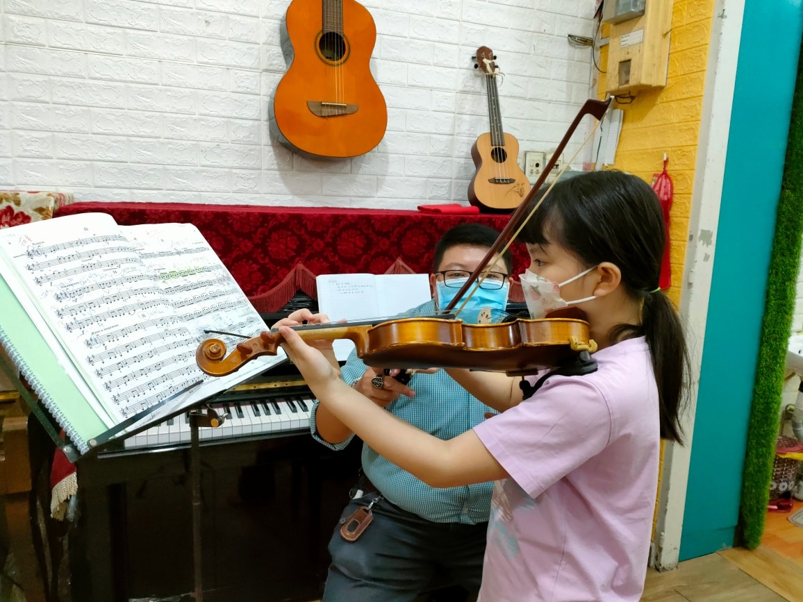 dạy violin cho người lớn tại tphcm
