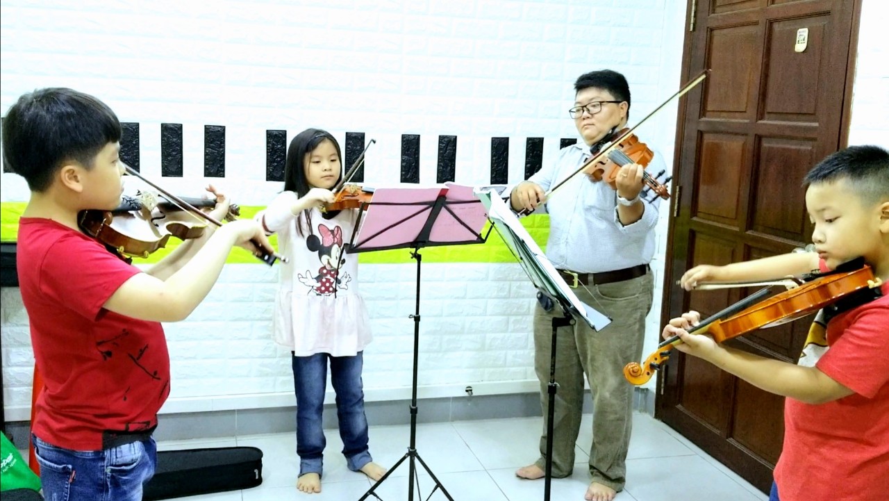 lớp học violin cho thiếu nhi tphcm